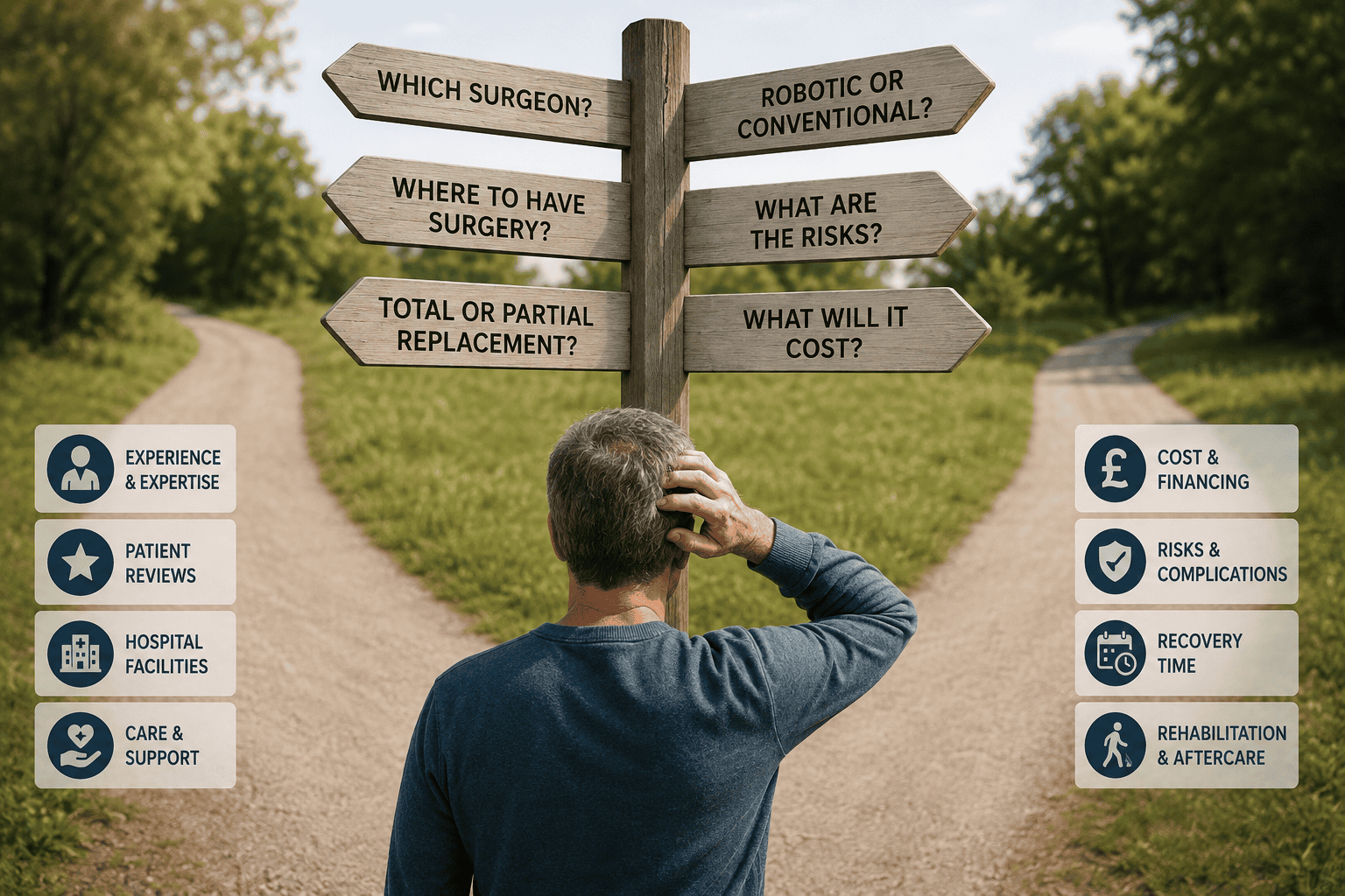 choosing a knee replacement surgeon