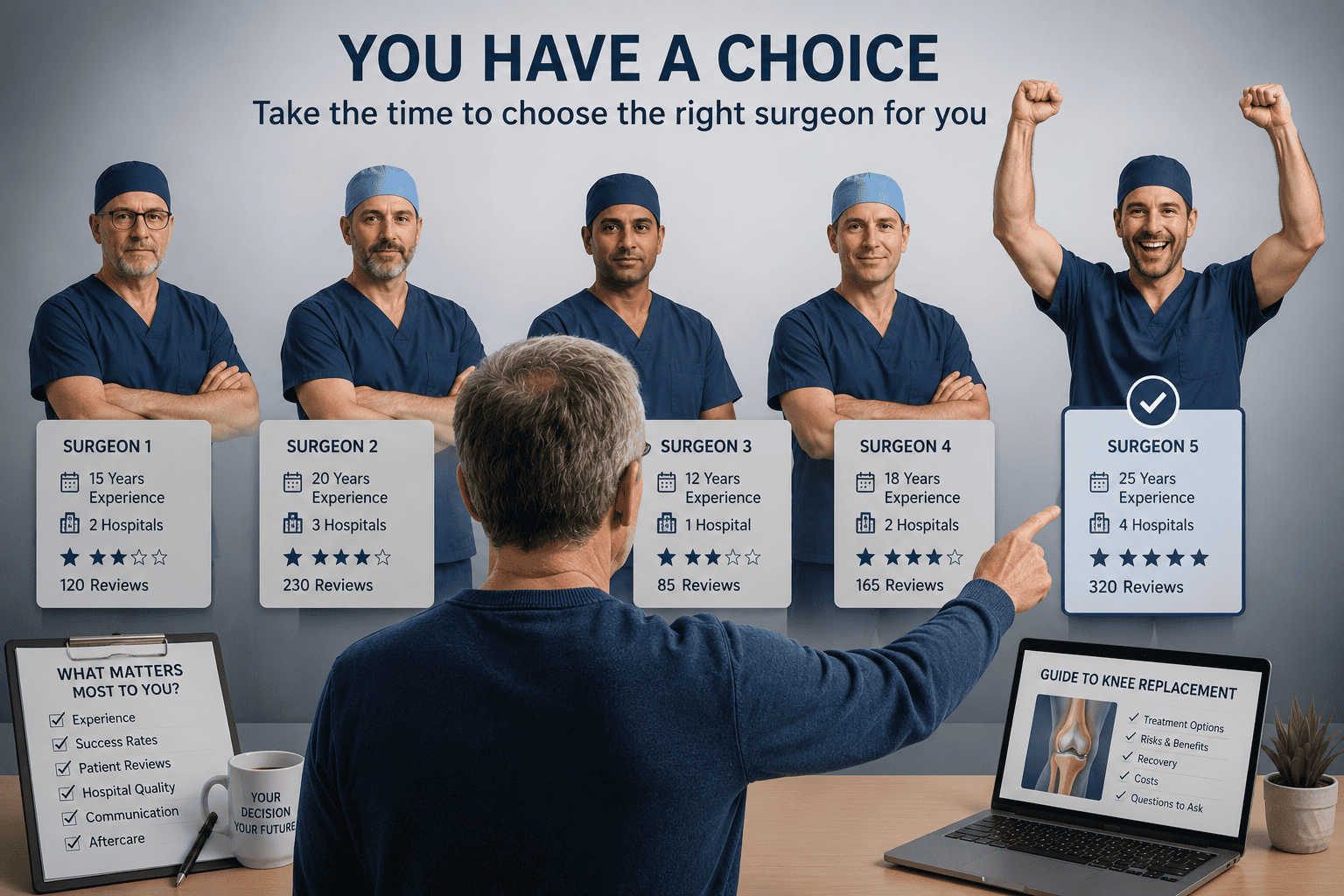 knee replacement decisions