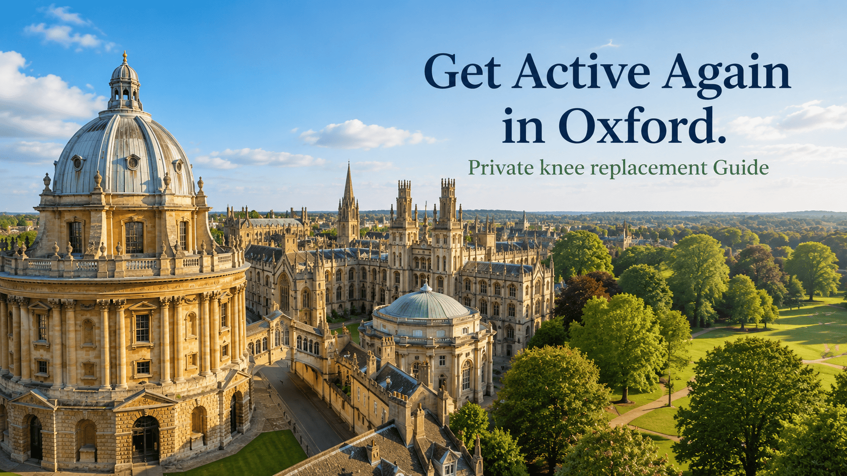 oxford private knee replacement