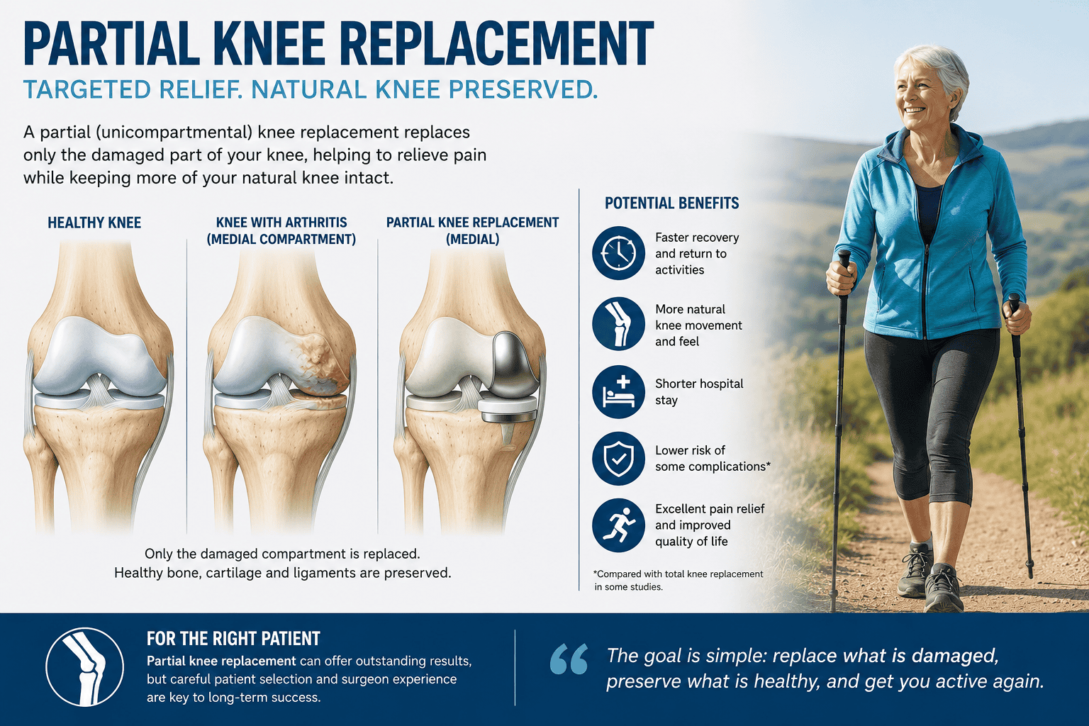 partial knee replacement