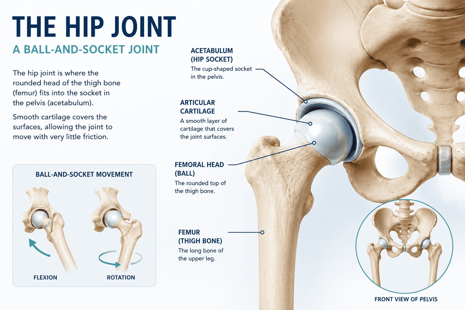 hip joint anatomy