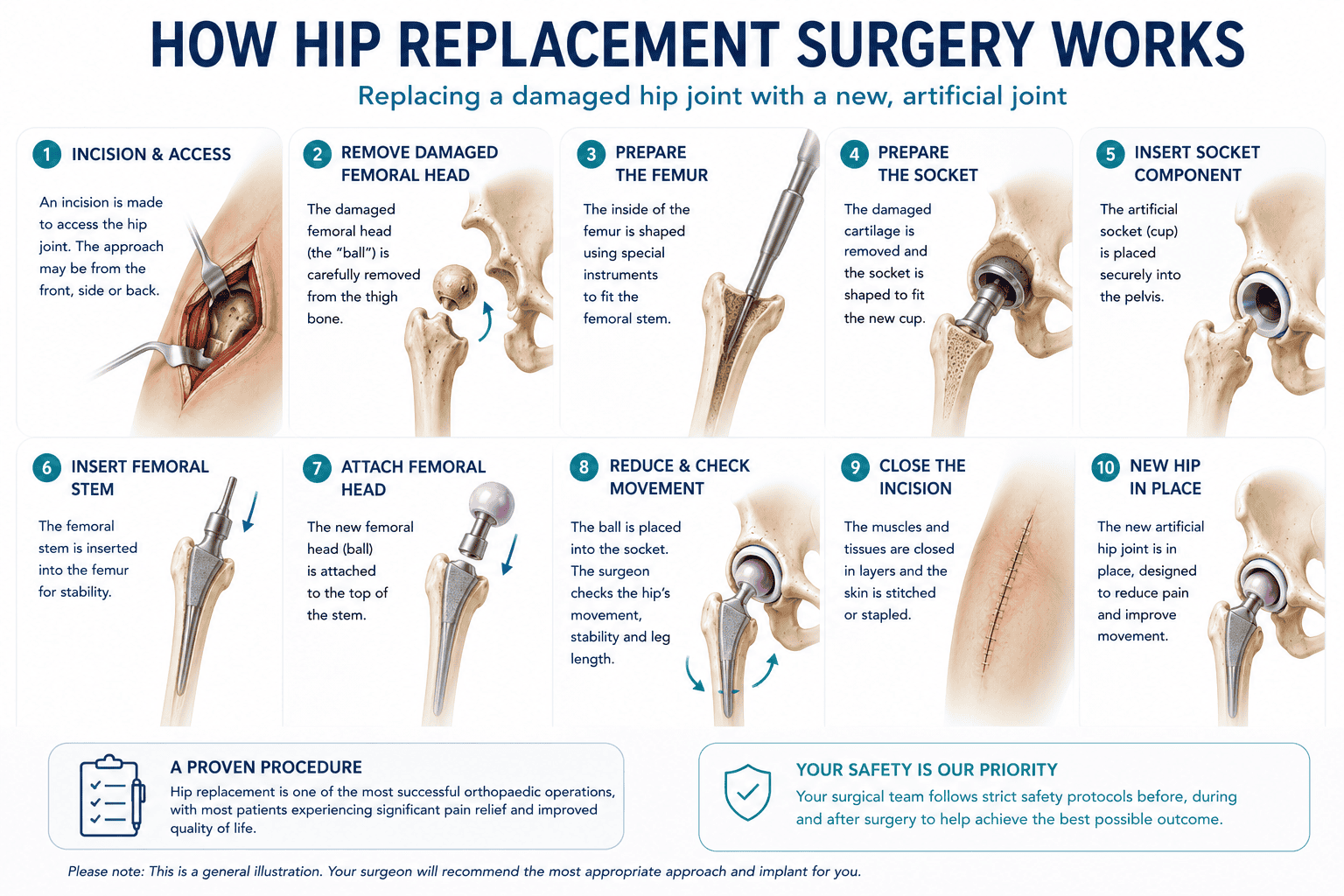 hip replacement techniques